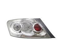MEXWLOP Left Right LED Tail Light Assembly Rear Fog Lamps Turn Signal Light, for Toyota, Mark X Reiz 2005-2010 81560-22A20 81550-22A00 Fog Lamp Car Tail Light Indicator(Black CRYSTAL LEFT)