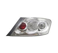MEXWLOP Left Right LED Tail Light Assembly Rear Fog Lamps Turn Signal Light, for Toyota, Mark X Reiz 2005-2010 81560-22A20 81550-22A00 Fog Lamp Car Tail Light Indicator(Black CRYSTAL RIGHT)
