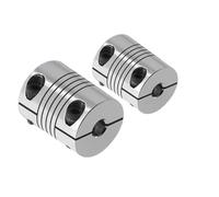 MEXWLOP Lr B D16l23 Aluminum Elastic Winding Shaft Coupler Motor Connector 3/4/5/6/6.5mm Clamping Type Customize Flexible Cnc Coupling Coupler Oldham Couplings(5mmx6mm)