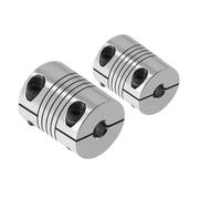 MEXWLOP Lr B D25l30 Aluminum Elastic Winding Shaft Coupler Motor Connector 5mm to 12mm Clamping Type Customize Flexible Cnc Coupling Coupler Oldham Couplings(12mmx12mm)