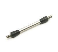 MEXWLOP Metal Link Rod Steering Suspension Linkage Kit 1/10 RC Crawler Car, for Axial, for SCX10 II 90046 Suspension Arm(107.5mm 1PCS)