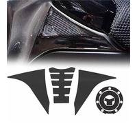 MEXWLOP Motorcycle Carbon Motorcycle Fuel Tank Pad Gas Cap Sticker Decal Kit Protector Compatible with CB190X CB 190X CB190 X 2018 2019 2020 Accessories Motorcycle Anti Slip Pad