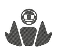 MEXWLOP Motorcycle, for, F800GT F800 GT 2013 2014 2015 2016 Tank Pad Protector Gel Paint Protection Carbon Fiber Pattern Fuel Tank Sticker Motorcycle Anti Slip Pad