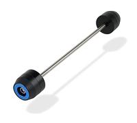 MEXWLOP Motorcycle Front Rear Axle Slider Wheel Crash Protector, for Suzuki, for DRZ400E DRZ400S DRZ400 S E 2000-2021 2019 Aluminum Delrin Motorcycle Fork Protector(Rear Blue)