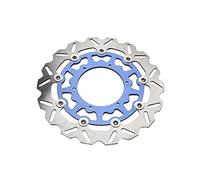 MEXWLOP Motorcycle Front Wavy Floating Brake Disc Rotor, for Yamaha, YZ250 YZ250F YZ426F YZ450F WR250 WR250F WR450F WR426F Motorcycle Brake Disc Rotor
