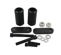MEXWLOP No Cut Black Frame Slider Crash Falling Protector Protection Pair Universal Motorcycle Parts CBR 1000RR 2004-2005 Motorcycle Frame Slider