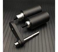 MEXWLOP No Cut Black Frame Sliders Crash Falling Protection, for YAMAHA, YZF R6 2003 2004 2005, for YAMAHA, YZF R6S 2006 2007 2008 Motorcycle Frame Slider