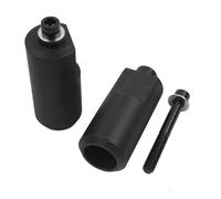 MEXWLOP No Cut Frame Sliders Crash Protection, for YAMAHA, YZF R1 YZFR1 YZF-R1 2004 2005 2006 Carbon Fiber Black 04-06 Motorcycle Frame Slider(Black)