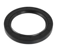MEXWLOP Oil Seal, TC 100mm x 120mm x 12mm Nitrile Rubber Cover Double Lip with Spring, for mechanical motive Axle Shaft, Black Pack of 1 Oil Shaft Seal(BLACK 100mmx75mmx12mm)