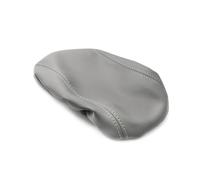 MEXWLOP Only LHD Car Microfiber Leather Center Console Lid Armrest Box Cover Trim, for BMW, X1 F48 2016 2017 2018 2019 Elastic Band Type Car Armrest Cover(Grey)