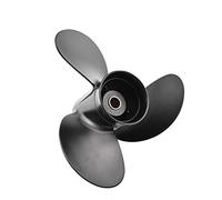 MEXWLOP Outboard Propeller, for Tohatsu, 8hp 9.9hp 8.5 * 7.5 Boat Motor Aluminum Alloy Screw 3 Blade 12 Spline Marine Engine Part Boat Propeller