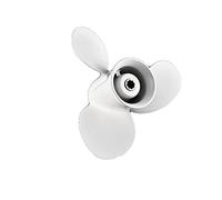 MEXWLOP Outboard Propeller, for YAMAHA, 9.9hp 15hp 9 1/4 * 11 Boat Motor Aluminum Alloy Screw Ship Marine Engine Parts 3 Blade 8 Spline Boat Propeller
