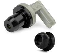 MEXWLOP Positive Crankcase Ventilation PCV Valve, for Civic, for Accord, City Odyssey Prelude Passport 1996 1997 1998 1999 1220411040 Pcv Valve Replacement(Black 1 Set)