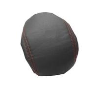 MEXWLOP PU Leather With Sponge Car Accessories Interior Center Control Armrest Box Cover Trim, for VW, for Golf, 7 MK7 2014 2015 2016 2017 2018 Car Armrest Cover(Black-red line)