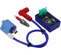 MEXWLOP Racing Ignition Coil Racing Spark Plug, for 125cc 150cc 200cc 250cc ATV Quad Dirt Pit Bike D8TC DC Racing Ignition Set Kit accessories Cdi Spark Plug Kit