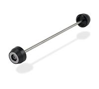 MEXWLOP Rear Axle Slider Wheel Crash Protector, for Ducati, for Monster 797 Scrambler 1100 2017 2018 2019 Falling Protection Frame Slider Motorcycle Fork Protector(Titanium)