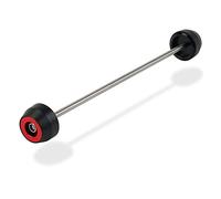 MEXWLOP Rear Axle Slider Wheel Crash Protector, for Ducati, for Monster 797 Scrambler 1100 2017 2018 2019 Falling Protection Frame Slider Motorcycle Fork Protector(Red)