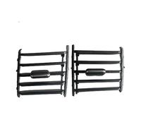 MEXWLOP Rear, for Seat, Armrest AC Air Vent Grill Folding Cilp Trim, for VW, for Golf, 7 7.5 GTI R Line 2014 2015 2016 2017 2019 Car Air Vent Grille(BLACK 1 Pair)