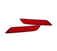 MEXWLOP Rear Tail Light 1Pair LED Rear Bumper Reflector Lights Brake Lamp Tail Fog Lamp, for Civic, Sedan 2013-2015 Car Rear Light Assemblies Car Tail Light Indicator(Black RED SHELL)
