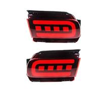 MEXWLOP Rear Tail Light Car Flashing 2PCS LED Reflector Rear Fog Lamp Fog Light Brake Light Turn Signal, for Toyota, For Land For Cruiser For Prado LC150 2010-2020 Car Rear Light Assemblies Car Tail L