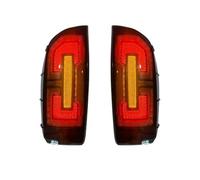 MEXWLOP Rear Tail Light Car LED Taillight Tail Lamps, for Toyota, For Tacoma 2016-2022 Rear Fog Lamp Turn Signal Reverse Brake Light Car Rear Light Assemblies Car Tail Light Indicator(Black EUROPEAN V