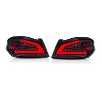 MEXWLOP Rear Tail Light Led Rear Light LED Tail Light, for Subaru, For WRX 2014-2021 Car Back Stop Fog Brake Reverse Turn Signal Taillight Lamp Car Rear Light Assemblies Car Tail Light Indicator(Black