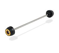 MEXWLOP Rear Wheel Axle Slider Caliper Crash Protector, for Yamaha, for MT-09 FZ-09 MT FZ 09 MT09 FZ09 2017 2018 2019 2020, for MT09 SP 2018-2020 Motorcycle Fork Protector(Gold)