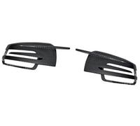 MEXWLOP Side Mirror Cap Covers, for, for, W176 W246 W212 W204 C117 X156 X204 W221 C218 A B C E S CLA GLA GLK Class Black Replace Car Wing Mirror Cover(BLACK Carbon fiber)