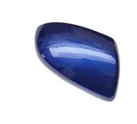 MEXWLOP Side Rearview Mirror Cover, for Mazda, 3 1.6 2009 2010 2011 2012 Wing Mirror Cap With The Painted Color Car Wing Mirror Cover(BLACK Navy blue Right R)