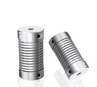 MEXWLOP Spring Couplers D26l55 Zinc Alloy Flexible Motor Shaft Rotary Encoder Coupling 6mm 8mm 10mm Lp Coupler Oldham Couplings(7mmx8mm)