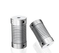 MEXWLOP Spring Couplers Lp D D26l38 Zinc Alloy Flexible Motor Shaft Rotary Encoder Coupling 6mm 8mm 10mm Lp Coupler Oldham Couplings(6mmx8mm)