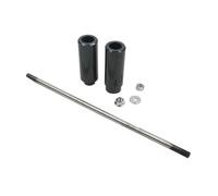 MEXWLOP SV650 SV650S SV1000 SV1000S DL650 Motorcycle Black Frame Sliders Falling Protection Crash Protector Side Shield Guard Motorcycle Frame Slider