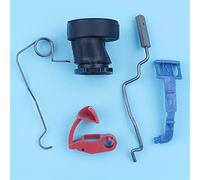 MEXWLOP Throttle Choke Rod Spring Shaft Switch Control Kit, for JONSERED, CS2141 2145 CS2150 2147 2149 CS2152 CS2153 Chainsaw Replace Part Chainsaw Switch Kit