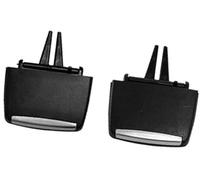 MEXWLOP vehicle air vent bracket 2Pcs Car Front/Rear Center A/C Air Conditioning Vent Outlet Tab Clip Repair Kit Not Easy to Damage Long, for Bmw, for X5, for X6 E70