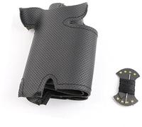 MEXWLOP vehicle steering wrap Car Steering Wheel Cover Black, for Sorento 2015 Universal Auto Accessories(Black thread)