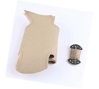 MEXWLOP vehicle steering wrap Car Steering Wheel Cover Black, for Sorento 2015 Universal Auto Accessories(Beige)