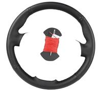 MEXWLOP vehicle steering wrap Car Steering Wheel Cover, for Clio 4(Red)