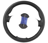 MEXWLOP vehicle steering wrap Car Steering Wheel Cover, for Golf 4, for Mk4 B5 Wrap Protective Auto Accessories(Blue)