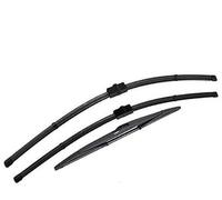 MEXWLOP Windshield Wiper Blades, for Citroen, C4 Grand Picasso / C4 Picasso 2006-2008 Front Rear Window Set kit Front Windshield Wiper Blade