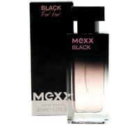 Mexx Black for Her Eau de Toilette 1 X 30ml EDT Spray for Woman With Litschiduft