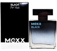 Mexx BLACK For Him 1 X 50Ml Eau De Toilette EdT Spray For Man Vegan With Sprayer