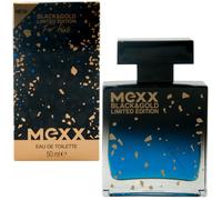 Mexx Black & Gold 1 x 50ml Eau de Toilette EDT Spray for Man Limited Edition