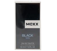 Mexx Black Man 1 x 50ml Eau De Toilette EDT Spray for Man - Natural Spray -