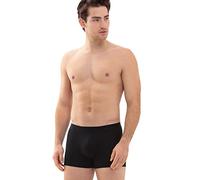 Mey Men's Shorty - Underwear with Shaping Piping and Super Soft Terry Towelling Inserts - With Last Drop Technology - Basics Softball Series - 37180, black, L