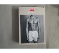 Mey Noblesse Mens Boxer Briefs with Fly Front Pants 2815 White 4XL (10) BNIB