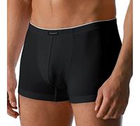 Mey Pack of 2 Men's Trousers - 46021 Dry Cotton - Shorty without Fly - Moisture-Regulating Boxers - Underwear without Side Seams, 2 x Black, L