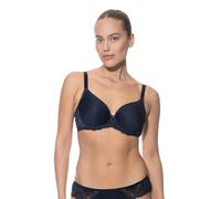 Mey Serie Luxurious 74285-408 Women's Night Blue Padded Underwired Full Cup Spacer Bra 38B
