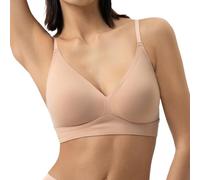 Mey - Simply Better Invisibles - Women's - Triangle Bra - Without Underwire - Narrow Straps - Opaque - Foam Shell, Cream tan, S