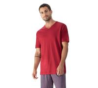 Mey Solid Night Series 30124 Men's T-Shirt - Short Sleeve Shirt Made of Interlock Jersey - 100% Cotton, true red, M
