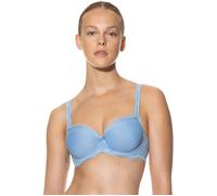 Mey Womens Amazing Half Cup Bra - Blue Polyamide - Size 36C